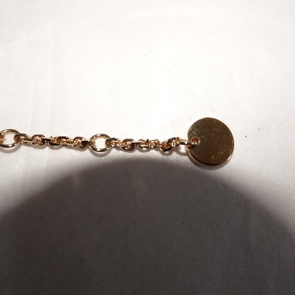 Dior Gold CD Logo Star Crystal Bracelet - Picture 10 of 12